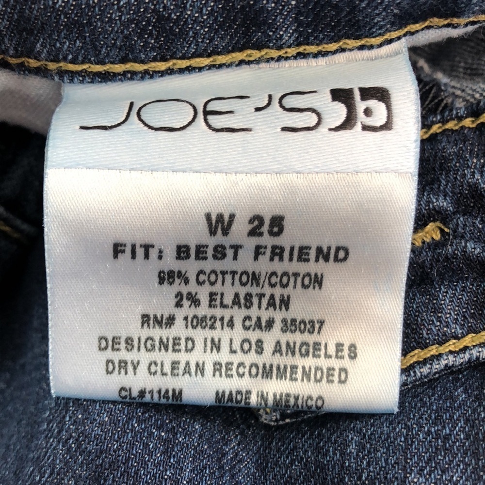 Joe’s The Best Friend Crop Jeans 25 - Picture 6 of 11